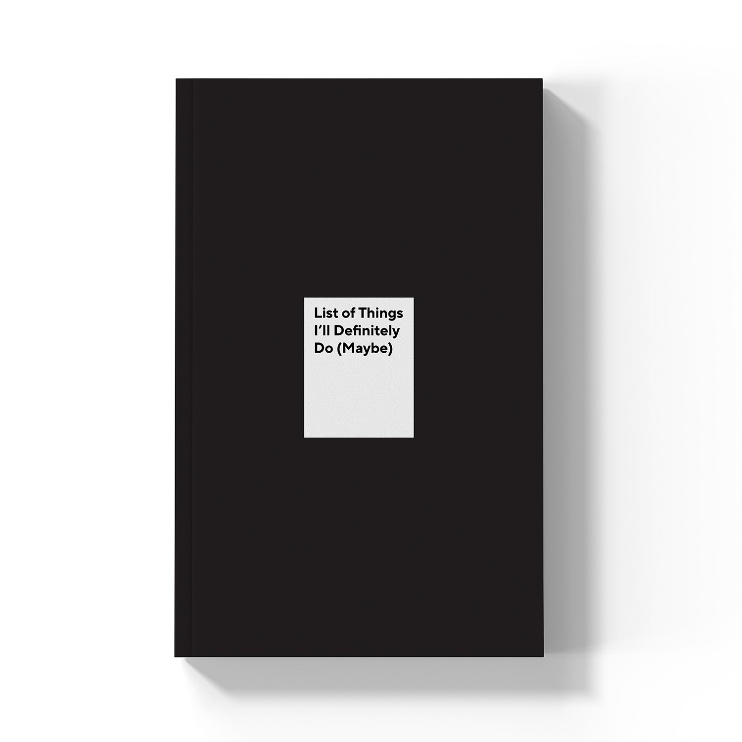 List of Things I'll Definitely Do (Maybe)