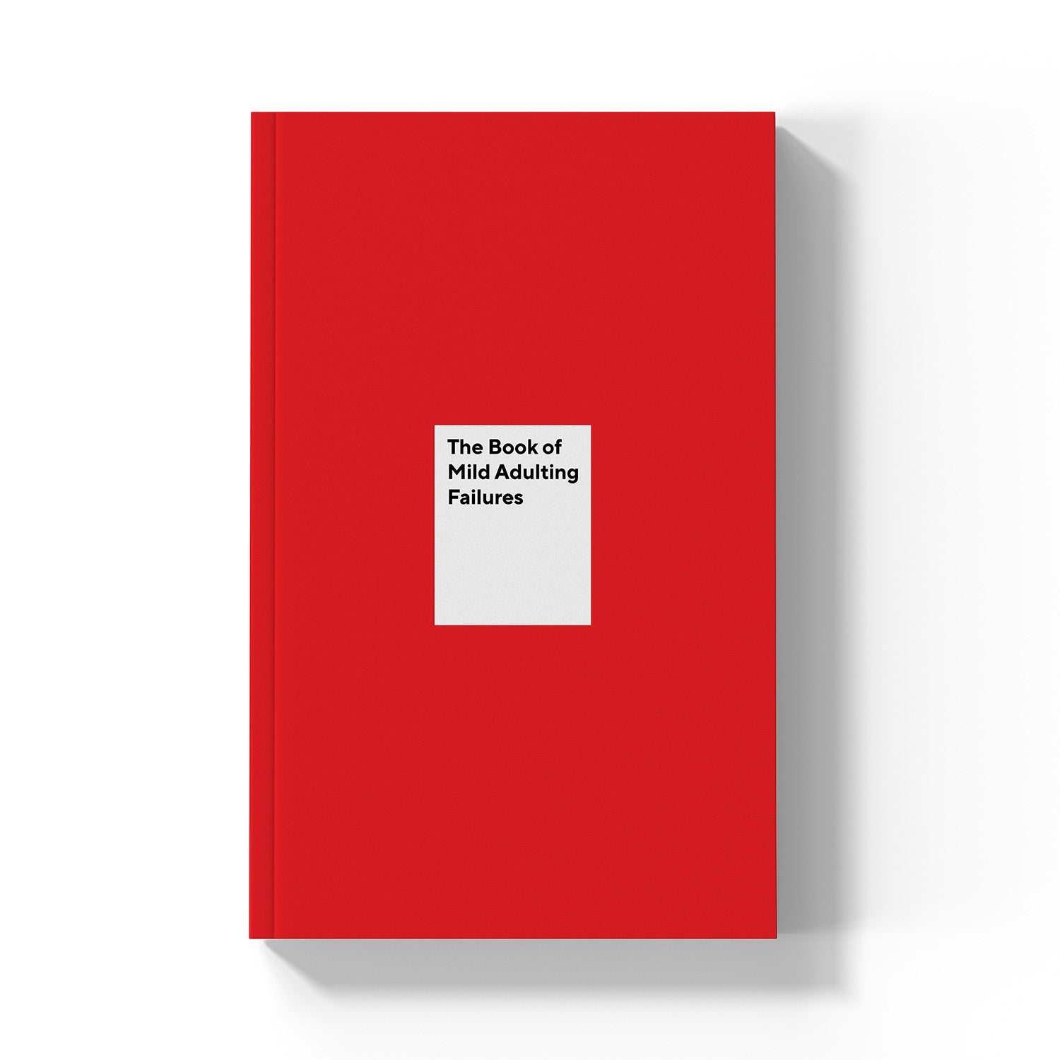 The Book of Mild Adulting Failures