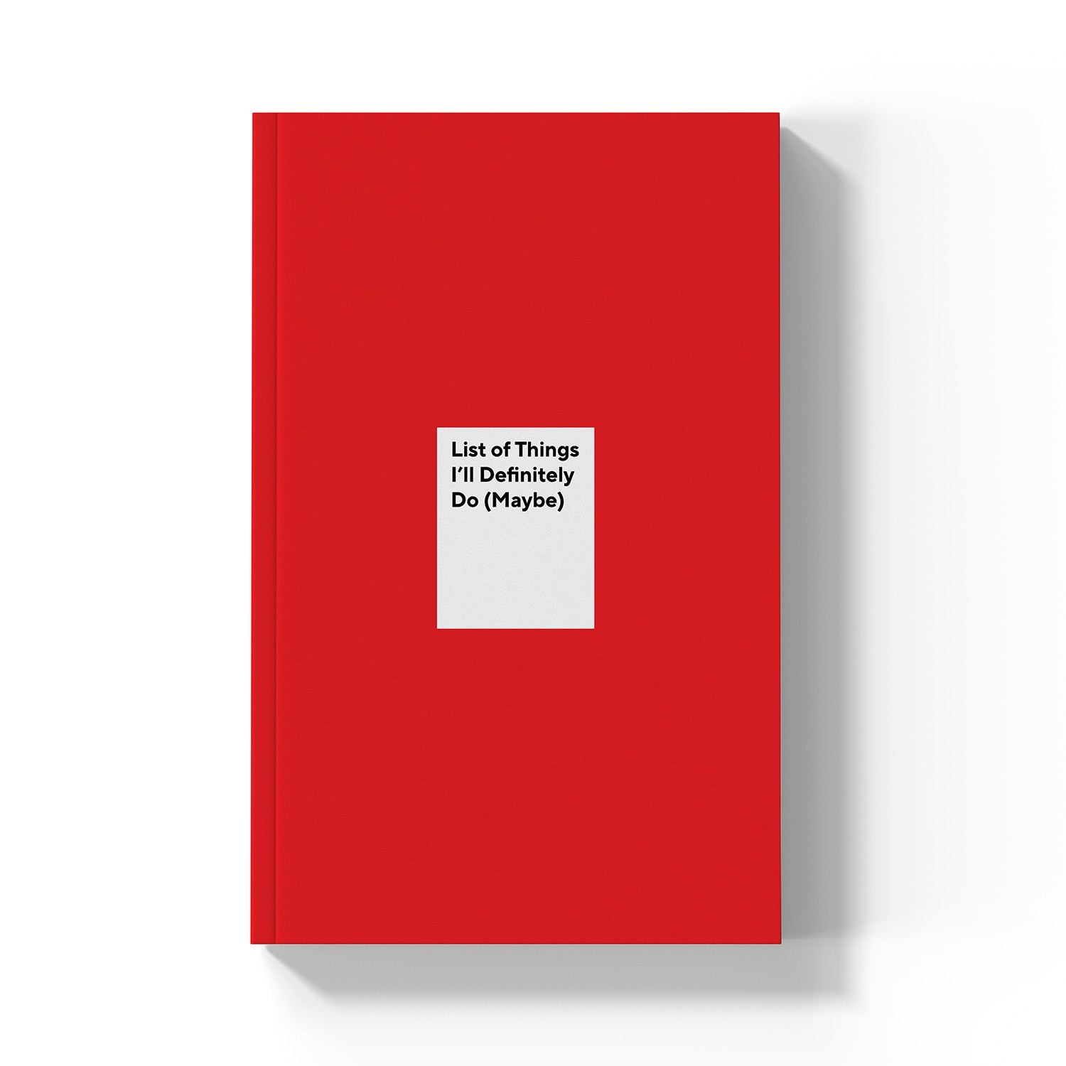 List of Things I'll Definitely Do (Maybe)